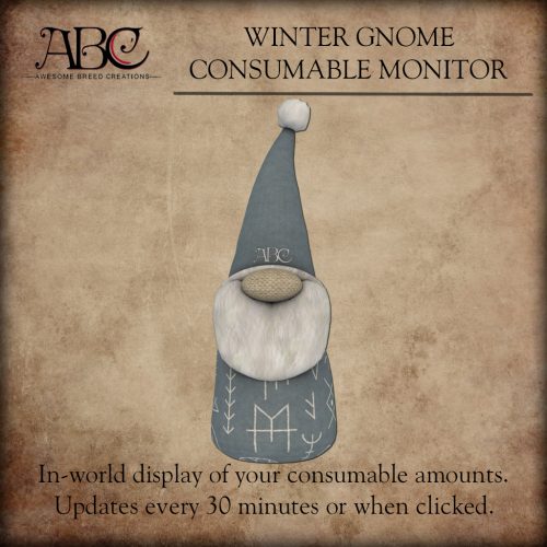 ABC Winter Gnome Consumable Monitor Gift